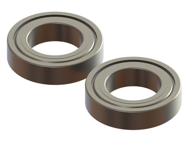 MR6801ZZ-2 - Radial Bearing 12x21x5, 2 PCS