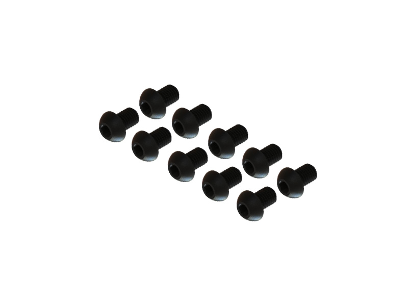 M2x3BH-10 - Button Hex Cap Screw M2x3, 10 PCS