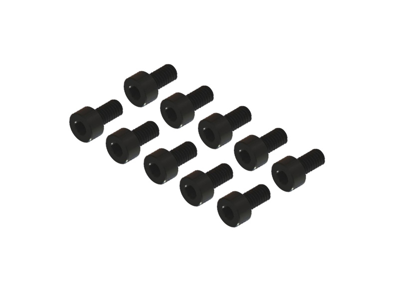 M2.5x5CS-10 - Hex Cap Screw M2.5x5, 10 PCS