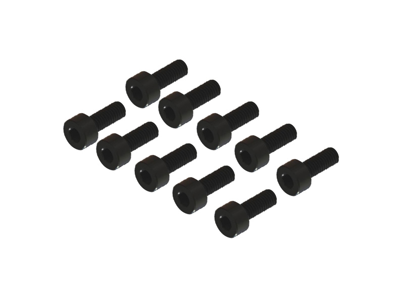 M3x8CS-10 - Hex Cap Screw M3x8, 10 PCS