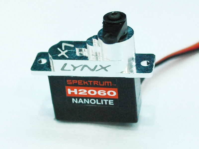 LX1571 H2060 180 CFX Aluminum CNC Upper Servo Case LX1571 H2060 180 CFX Aluminum CNC Upper Servo Case