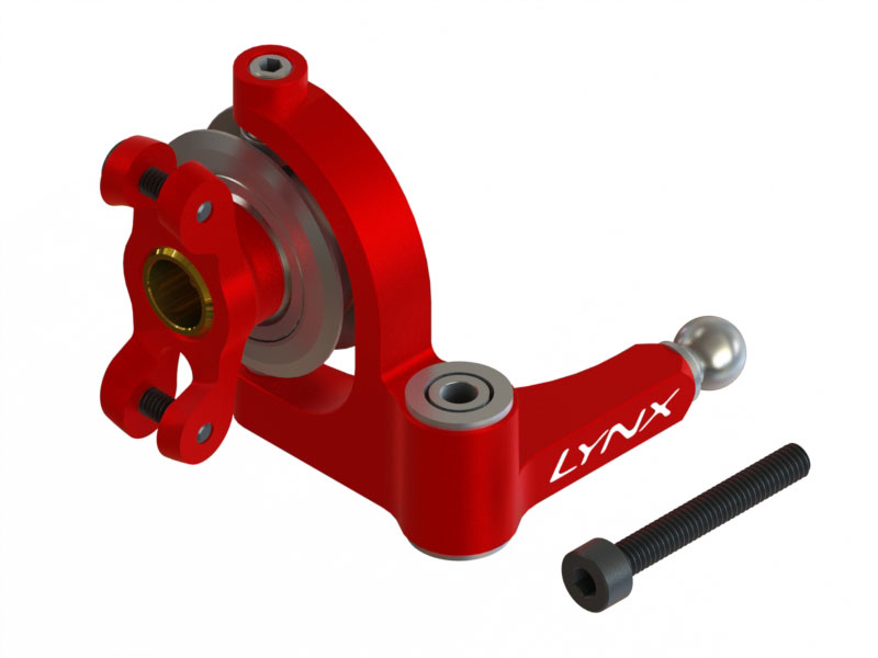 LX1634 G380 Precision Tail Bell Crank Lever Pro Edition Red