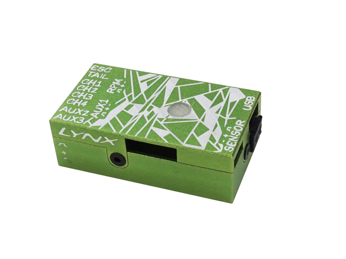 LX3060-2 - VBAR NEO V2 Alu Case - Green - Digital Cracks