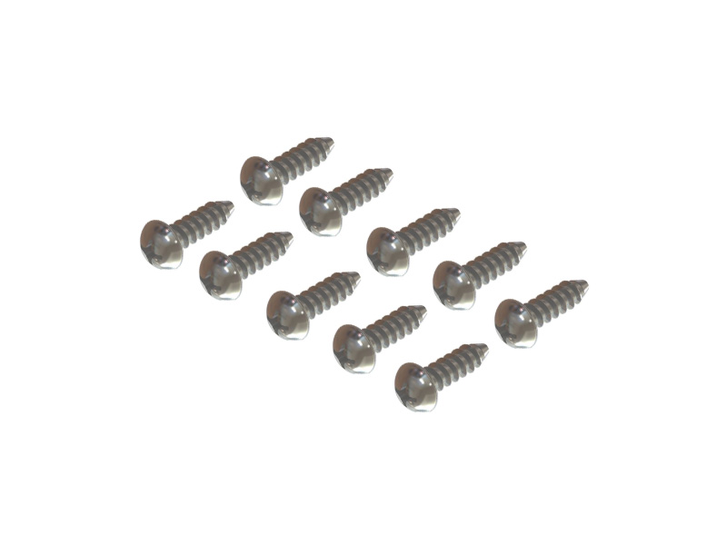 M1.7x6SPH-10 - Self-Taping Pan Head Screw M1.7x6, 10 PCS