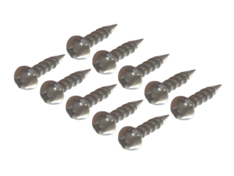 M2x6SPH-10 - Self-Taping Pan Head Screw M2x6, 10 PCS