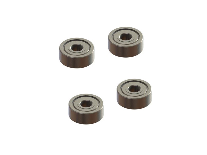 MR692ZZ-W2-4 - Radial Bearing 2x6x2, 4 PCS