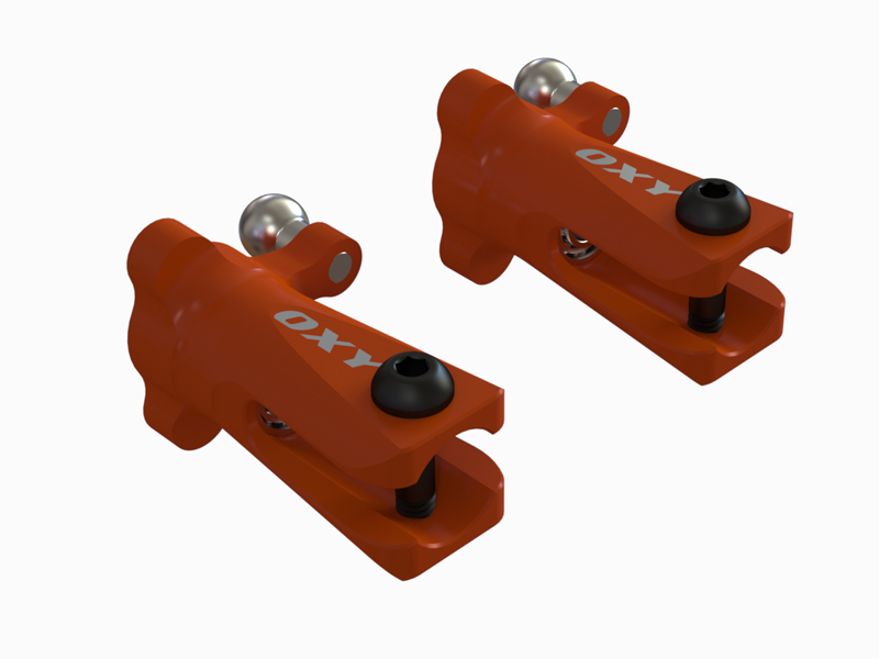 OSP-1240 OXY3-OXY4-Tail Grip,Orange-2 Pc