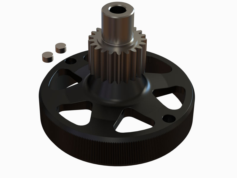 OSP-1489 - Nitroxy5 Clutch Bell 21T Pinion