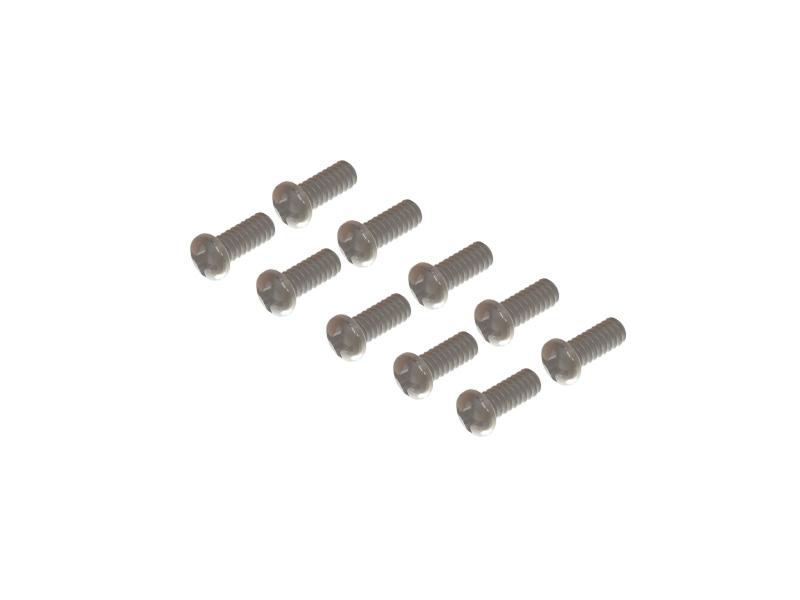 M1.2x3PH-10 - Pan Head Screw M1.2x3, 10 PCS