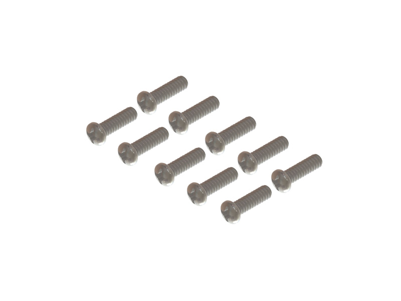 M1.2x4PH-10 - Pan Head Screw M1.2x4, 10 PCS