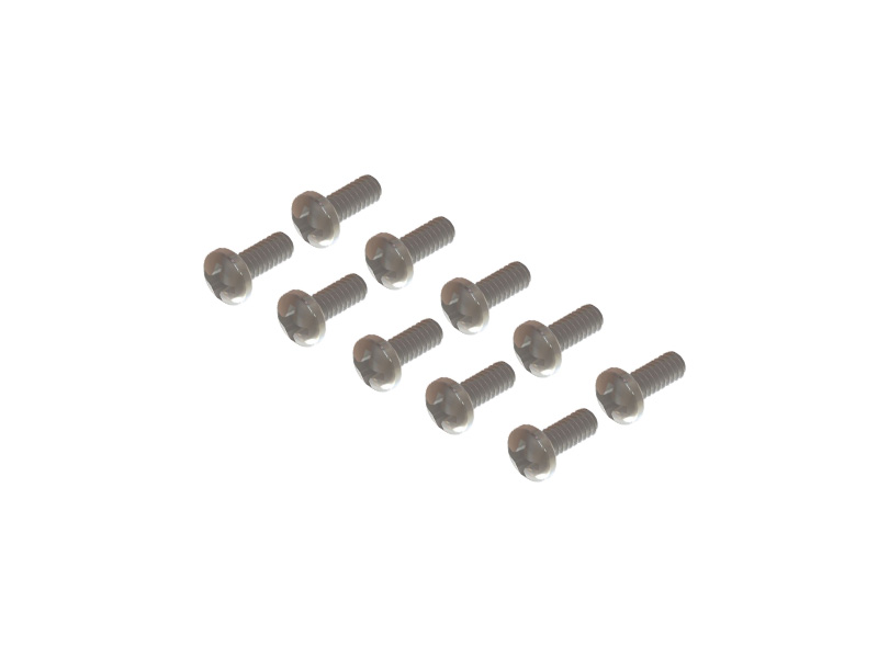 M1.6x4PH-10 - Pan Head Screw M1.6x4, 10 PCS