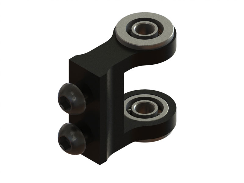 SP-OXY3-124 - OXY3 Bell Crank Support , Black