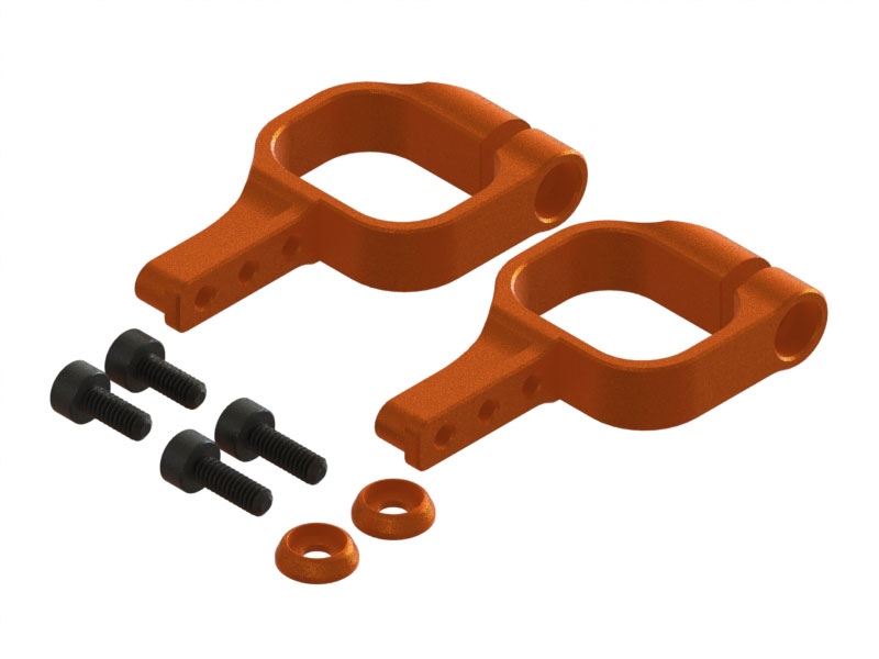 SP-OXY3-130 - OXY3 CNC Alu Tail Servo Mount, Orange