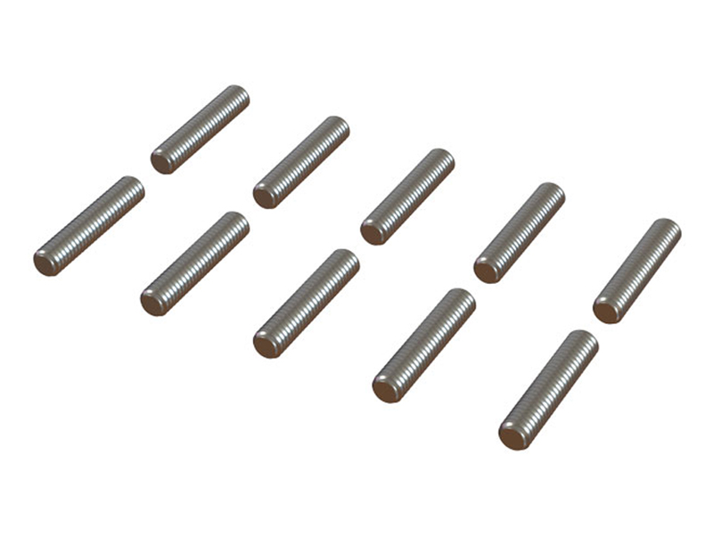 OSP-1012 - Threaded Rod M2x10, 10Pcs